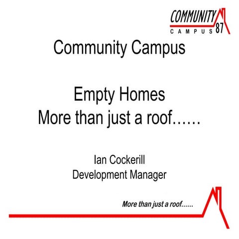 Community campus presentation 2 7 13