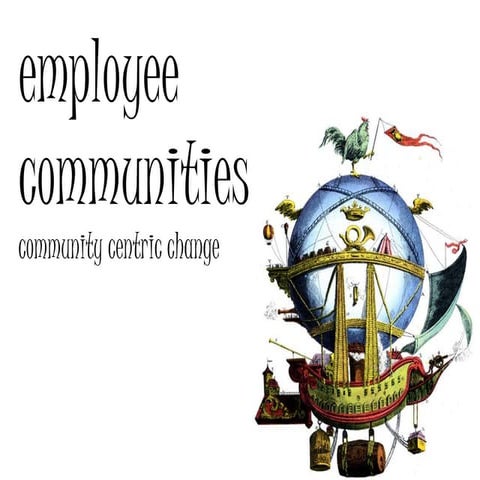 Employee Communities: Community Centric Change