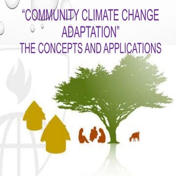 Community climate change adaptation
