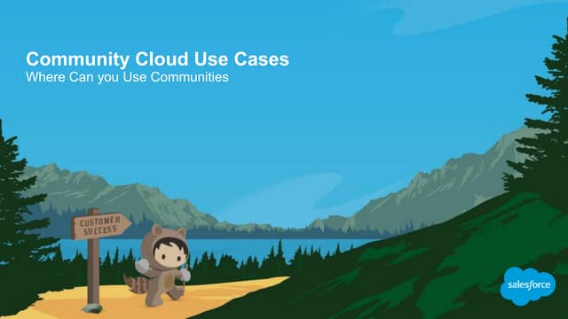 Community cloud use cases: Calgary User Group