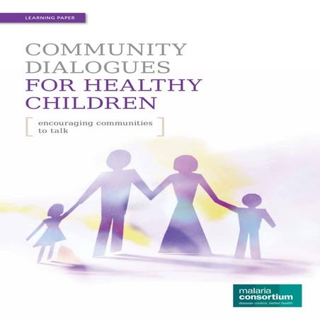 Community dialogues for healthy children: encouraging communities to talk