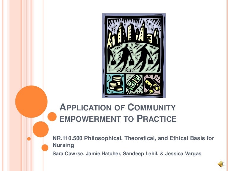 Community Empowerment Theory Presentation