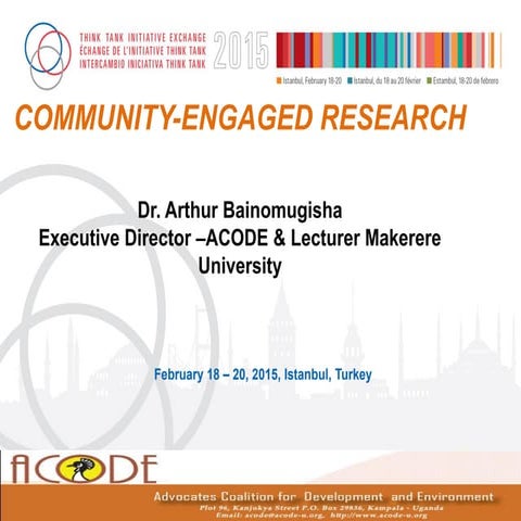 Community Engaged Research_ACODE