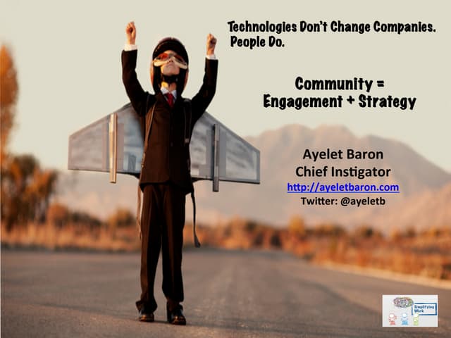 Community = Strategy + Engagement