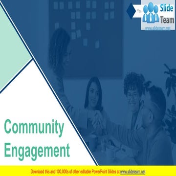 Community Engagement PowerPoint Presentation Slides