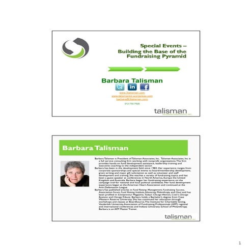 Nonprofit Special Events