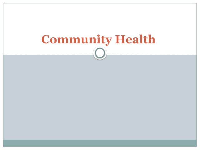 Community_Health_Nursing_Process.pptx nur | PPTX