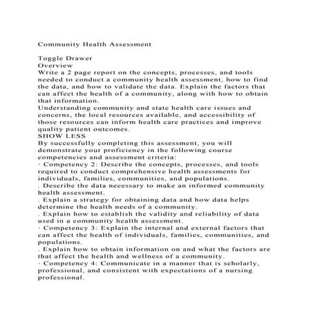 Community Health Assessment Report.docx