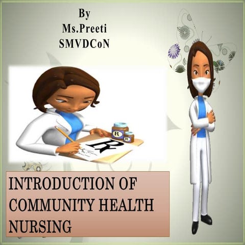 Unit -I : Community Health Introduction