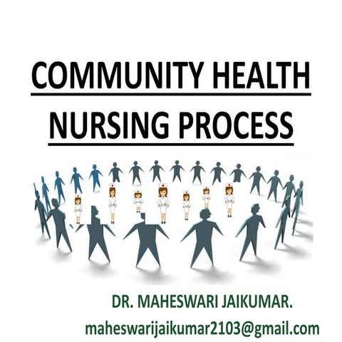 COMMUNITY HEALTH NURSING -PROCESS