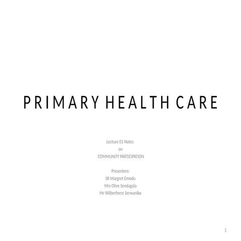 COMMUNITY HEALTH PARTICIPATION IN UGANDA.pptx