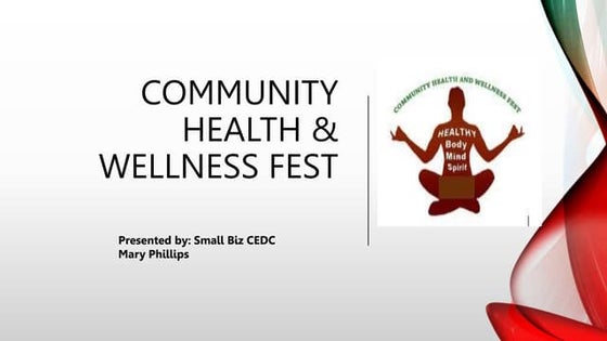 COMMUNITY Health & Wellness Fest........