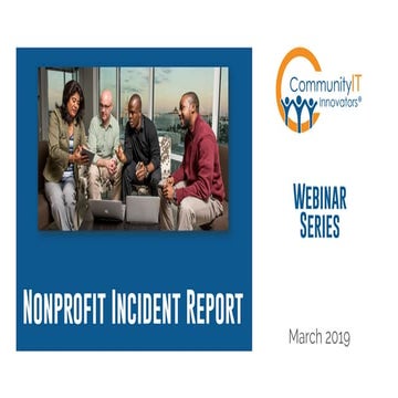 Nonprofit Cybersecurity Incident Report