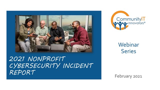 2021 Nonprofit Cybersecurity Incident Report