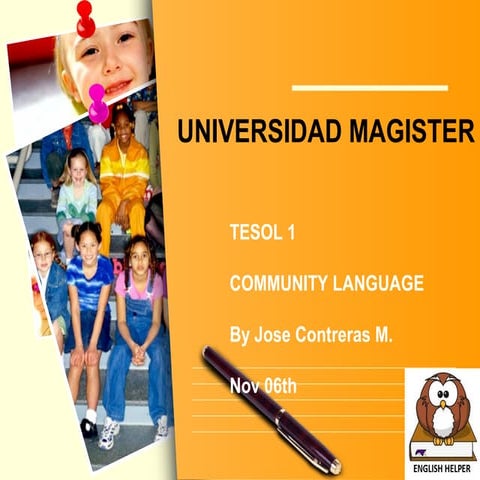 Community language tesol 1