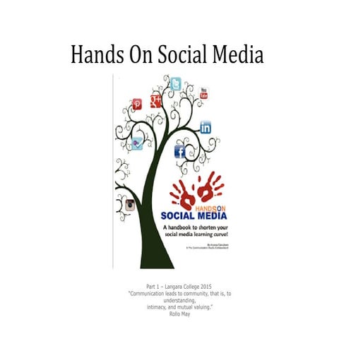 Community management  for instructors Langara College 2015