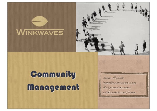 Community management socmedprak okt2011
