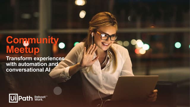 Transform experiences with automation and conversational AI