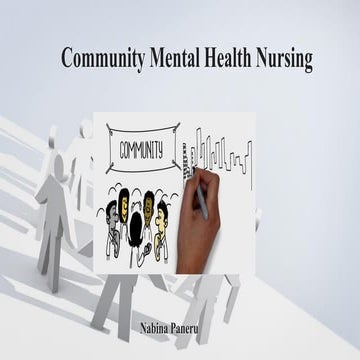 Community mental health nursing