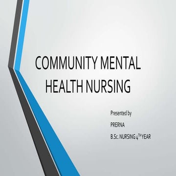 community mental health nursing.pptx bsc
