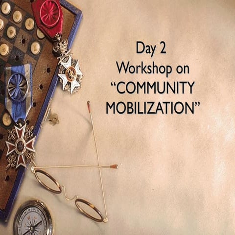 Community mob workshop slides for sharing day 2