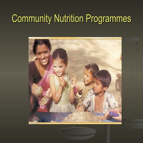 Community nutrition programme