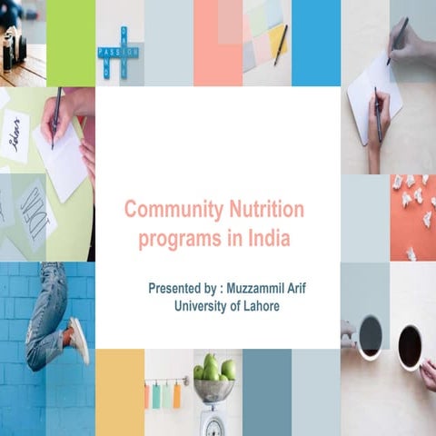 Community nutrition programs in india