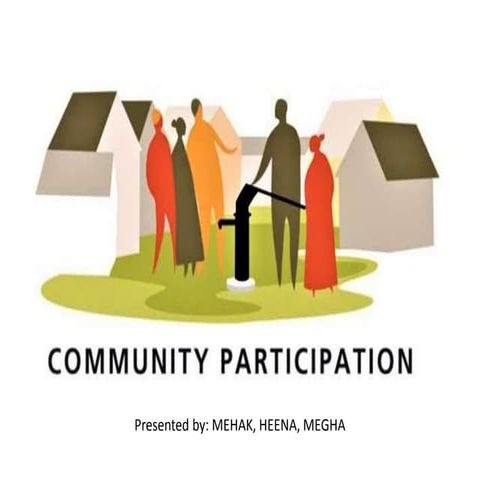 Community participation