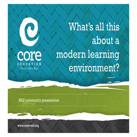 What is an MLE? Community presentation