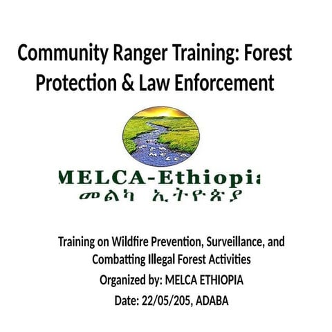 Community forest Rangers capacity Training.pptx