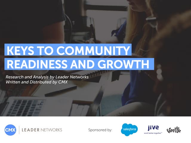 How to Grow a Vibrant Community that Delivers Real Business Results