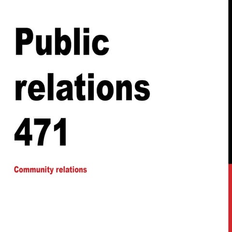 471_Community Relations Chapter 5