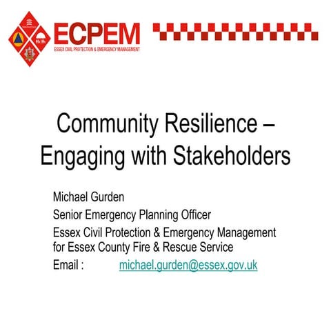 Community resilience michael_gurden