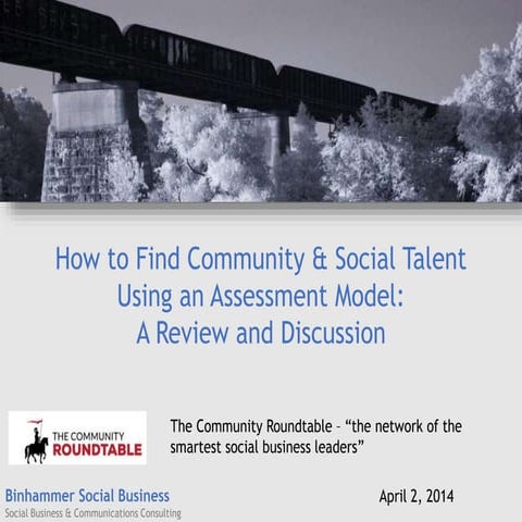 Social Media Skills: Community Roundtable discussion 