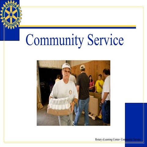 Community services | PPTX