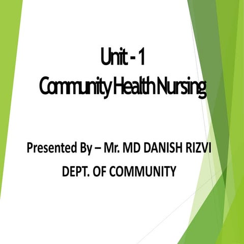 Community unit1