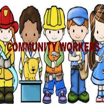 Community workers | PPTX