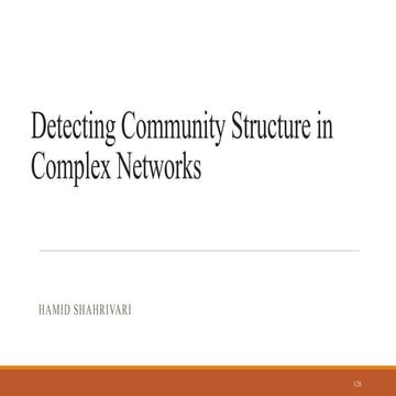 Community Detection with Networkx | PDF