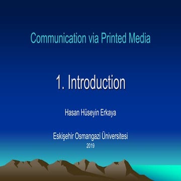 Comm via printed media 01