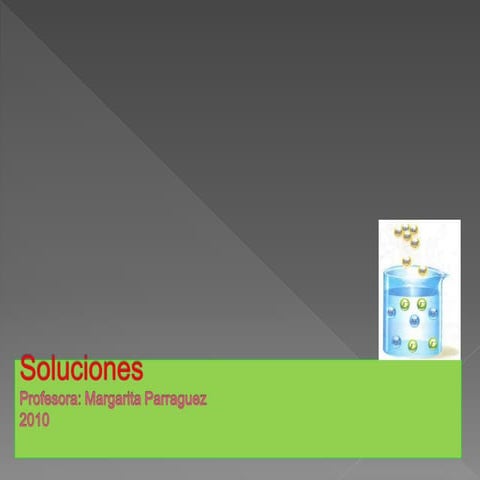 Soluciones químicas
