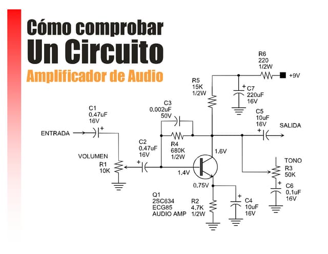 Como Comprobar Un Circuito Amplificador De Audio