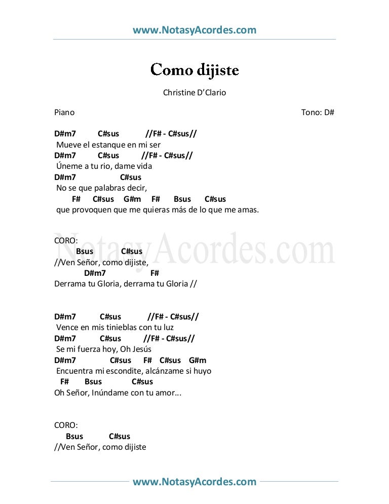 Loco Amor- Christine d Clario - Item Funes partitura notas acordes pdf