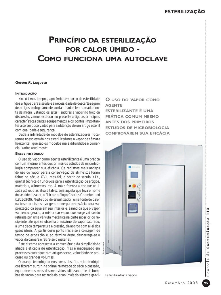 Como funcionaautoclave