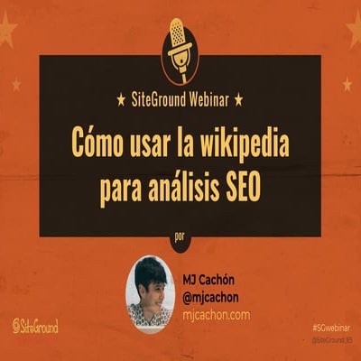 Cómo usar la Wikipedia para análisis SEO