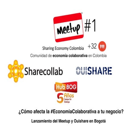 ¿Cómo afecta la economia colaborativa a tu negocio?  1er Meetup Sharing Econo...