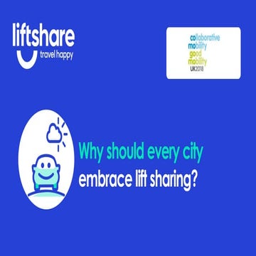 Comobility liftshare ppt