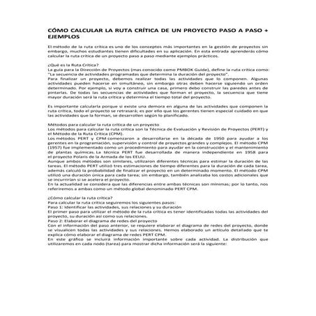 CÓMO CALCULAR LA RUTA CRÍTICA DE UN PROYECTO PASO.docx