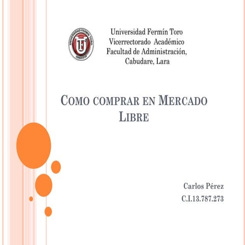 Como comprar en mercado libre