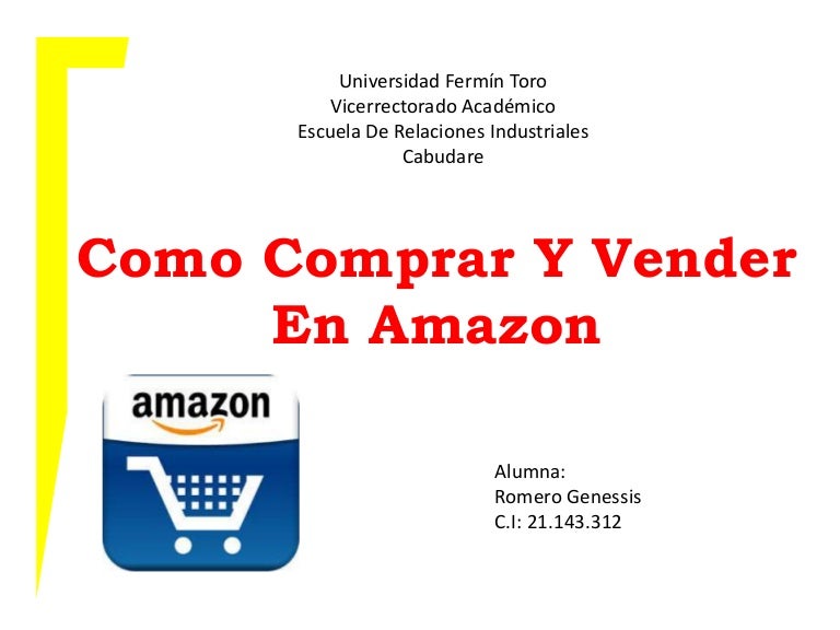 comprar y vender en amazon
