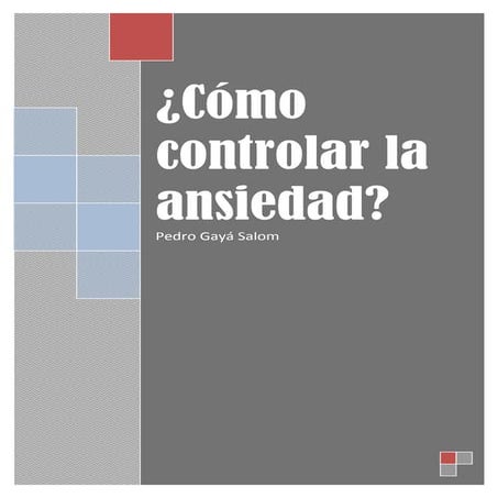Como controlar la ansiedad | PDF